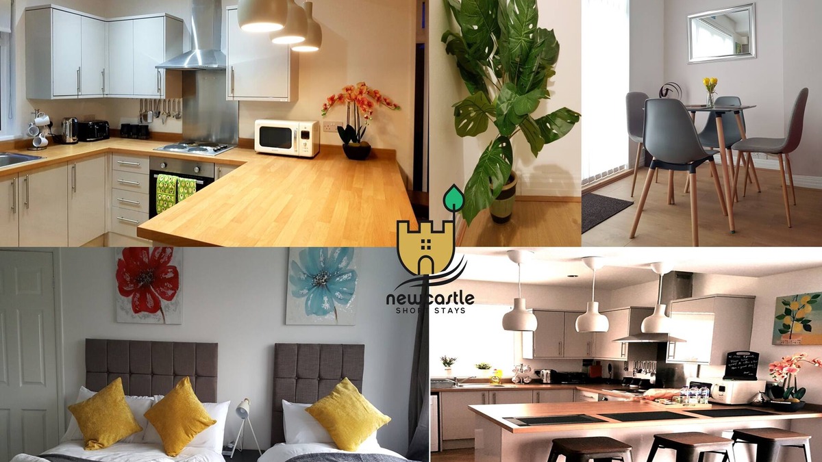 Newcastle-upon-Tyne House | 4Bed House+Free Parking+WIFI+Near Freeman Hospital+Jesmond Dene