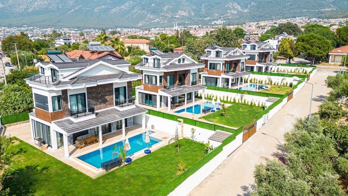 Hisaronu Villa | 4Bed Private Villa in Oludeniz/Turkey , 50m away from Hisaronu by Villaboxturkey