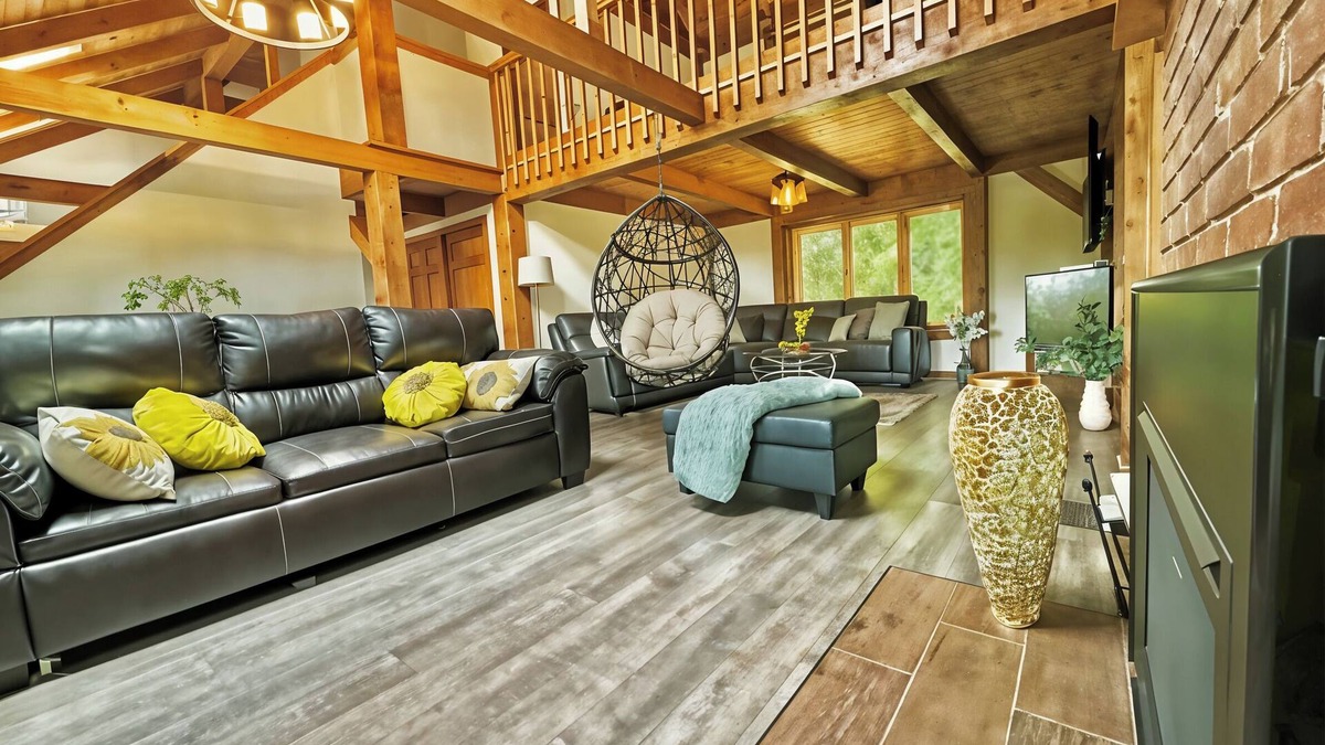 Lyme Center House | 4BR Retreat w/Hot Tub, Fire Pit, Basketball Court, Hammock, Patio, Near lake