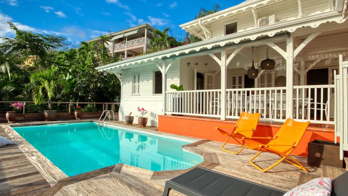 Trois-Ilets Villa | 5 bedroom villa with sea view (MQTI62 -10p)