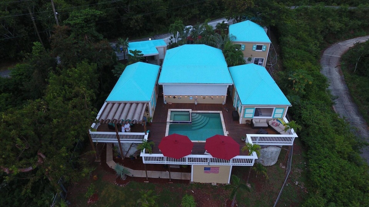 Estate Frenchman Bay Villa | 5 bedroom Villa, Pool side Villa, and De Bunk house with Pool, Sleeps 1-8