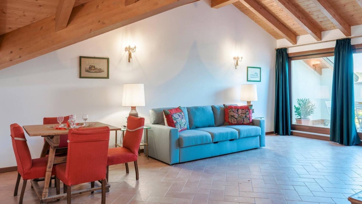 Pralboino Other | 5) Spacious Apartment in Agriturismo with Two Terraces and Panoramic View