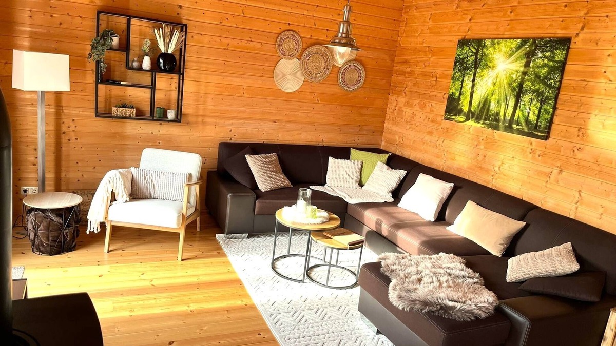 Rieden House | 5 star holiday home Susi fireplace, sauna and more