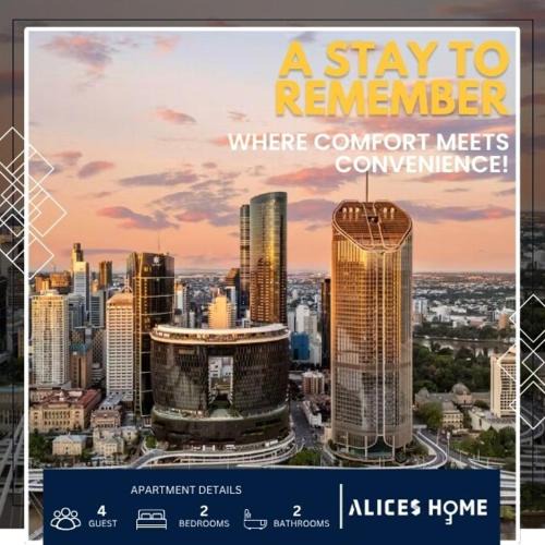 Brisbane Central Business District Apartment | 5 Star Queens Wharf 2BR 2BA High Floor Epic Views