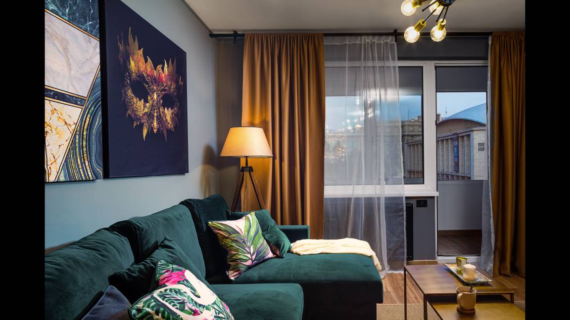 Bucharest City-Centre Apartment | 50 m² Apartment ∙ 1 bedroom ∙ 3 guests