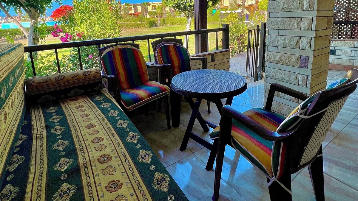 Al-Hammam Apartment | 50% Off. Ground floor with pool view. BOOK now>