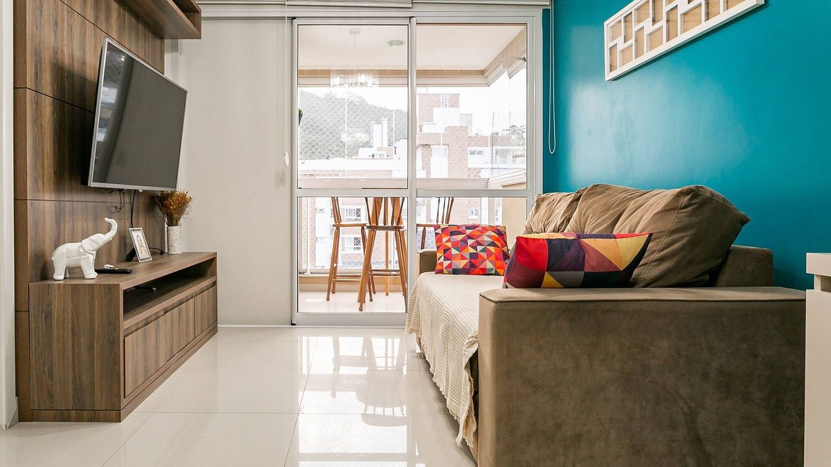 Trindade Apartment | 50" Smart TV | 500 meters from UFSC #TRI03