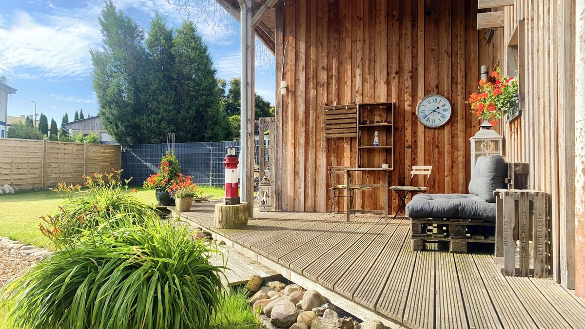 Rugen Island House | 50sqm apartment with two terraces, barbecue area and large outdoor area
