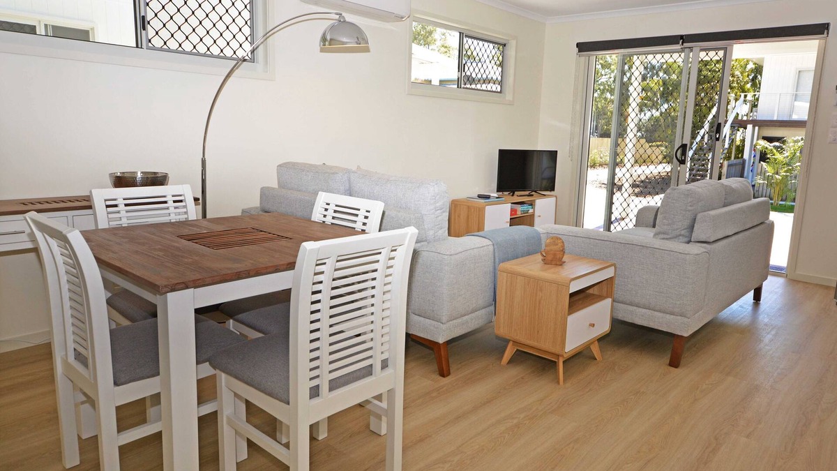 Urangan Cottage | 545 - Waters Edge Cottage. On the plaza