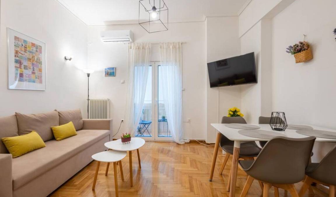 Makrigianni Apartment | 55 m² Apartment ∙ 1 bedroom ∙ 4 guests