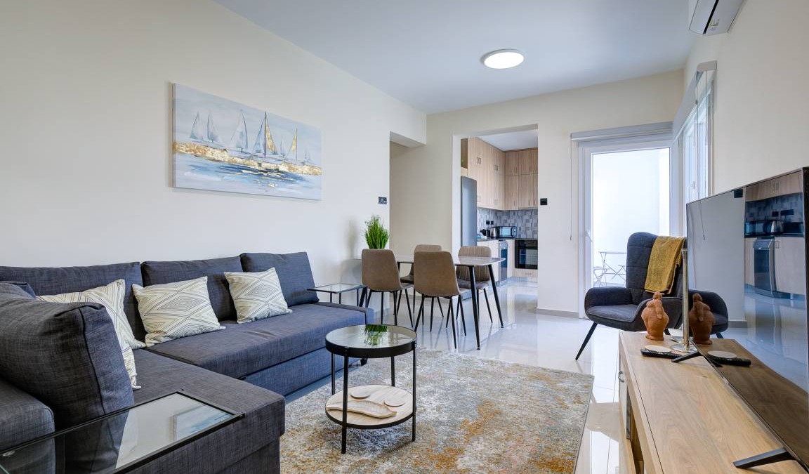Old Town of Limassol Apartment | 56 m² Apartment ∙ 2 bedrooms ∙ 4 guests