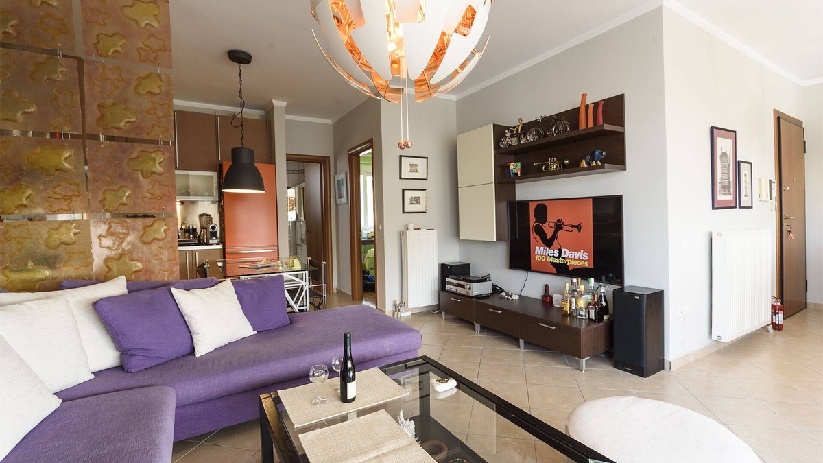 Galatsi Apartment | 58m2 Modern Apartment ideal for your business trip
