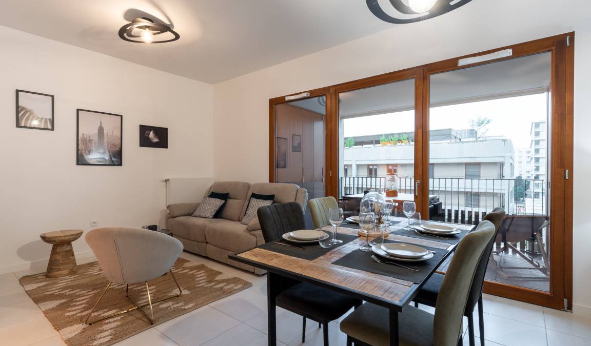 Perrache Apartment | 59 m² Apartment ∙ 2 bedrooms ∙ 4 guests