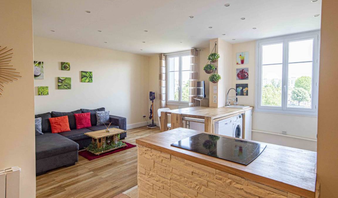 Feuillat Desgenettes Apartment | 59 m² Apartment ∙ 2 bedrooms ∙ 4 guests