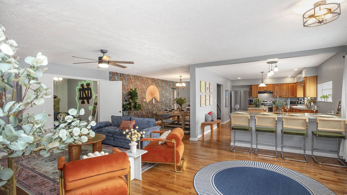 Roseland House | 5bd-3 miles to ND-Theater-Arcade-Firepit