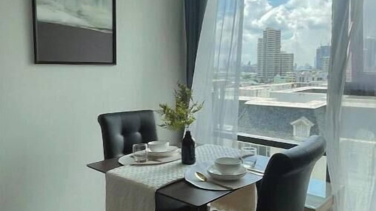 Sukhumvit Apartment | 5min to BTS Fully Equipped Kitchen with City View