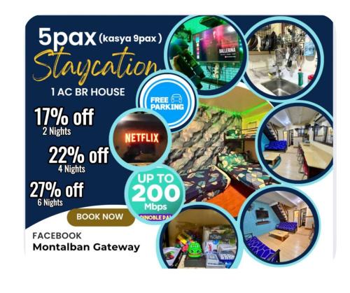 San Mateo Apartment | 5pax 200mbps Netflix Videoke Parking Games Grill