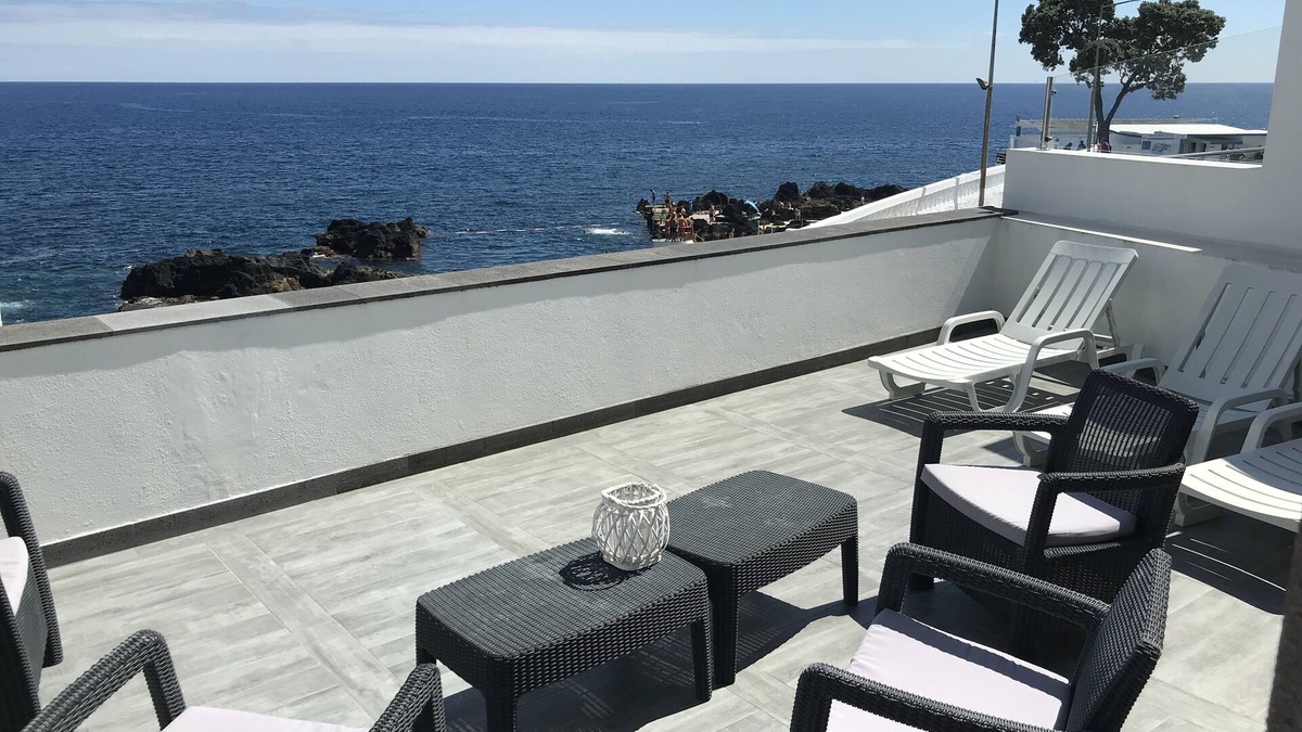 Lagoa House | 6/8 Guests 3 bedrooms - Ocean Front House. Amazing Terrace on the Ocean