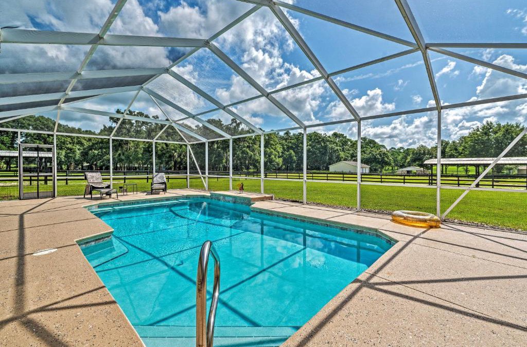 Fellowship House | 6-Acre Retreat Less Than 3 Mi to WEC and Less Than 10 Mi to HITS!