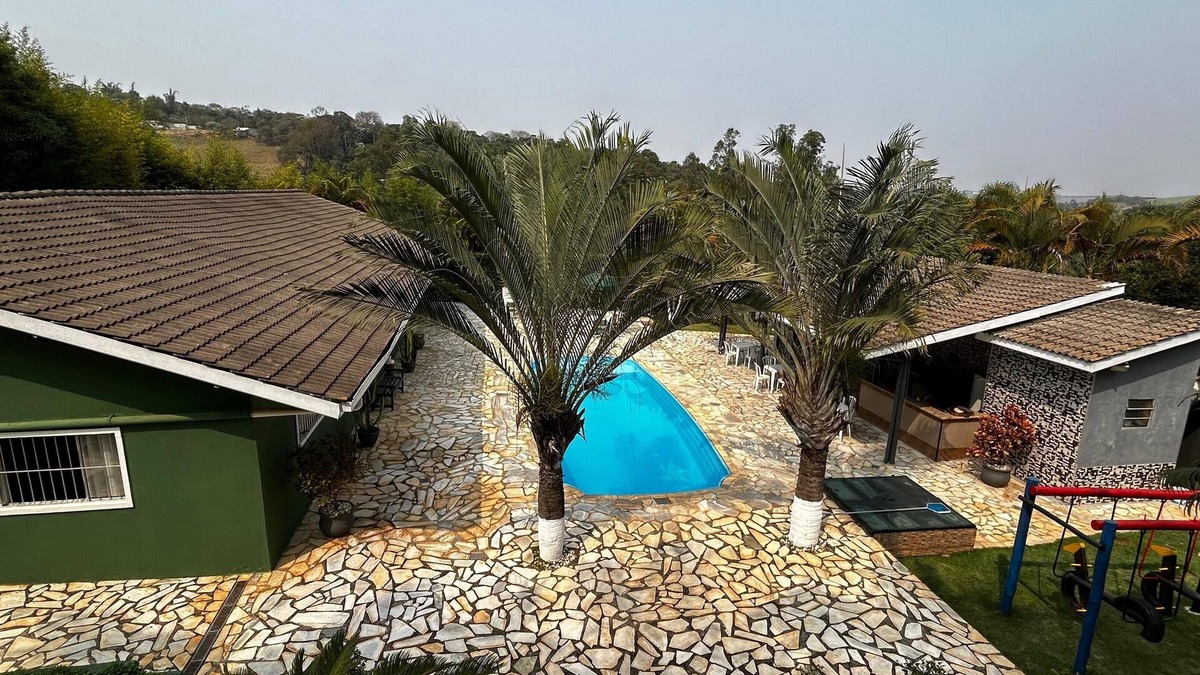 Braganca Paulista House | 6-bedroom farmhouse with Wi-Fi