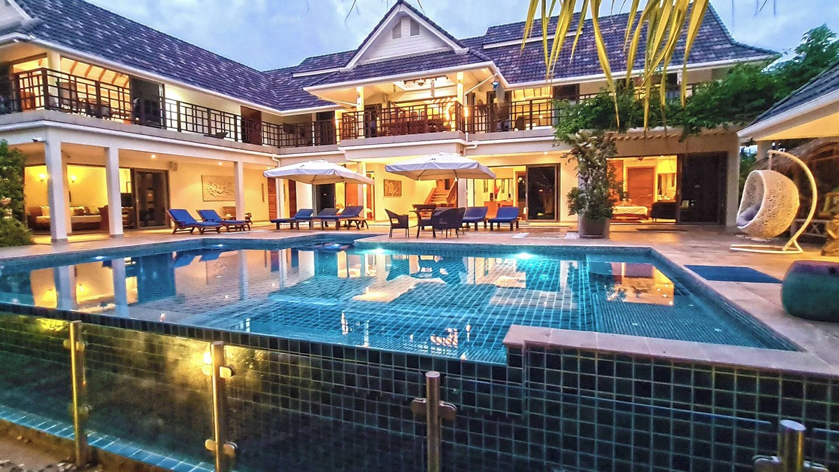 Pranburi Villa | 6-bedrooms, 12 guests; private pool,3 dining areas, kitchen, movie room, luxury.