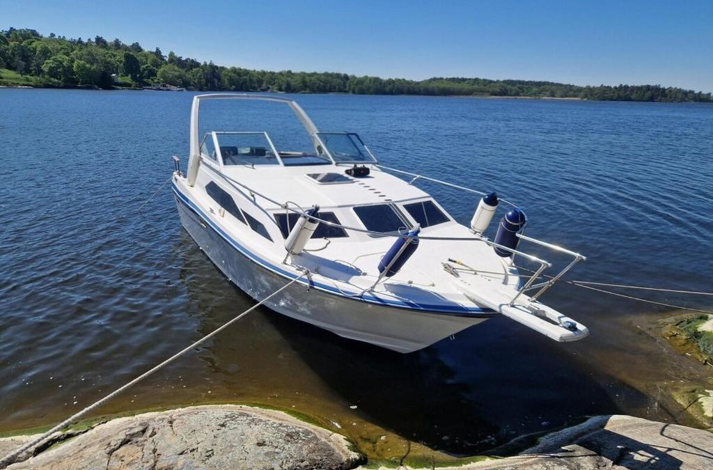 Appelviken Boat Rental | 6 coops American big boat near the subway