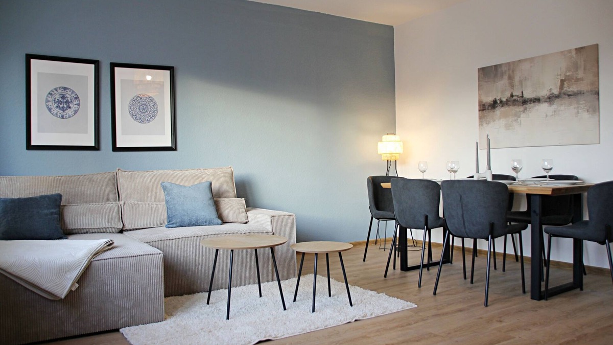 Hamm Apartment | 6 person apartment | balcony | central | wifi | smart TV | many extras