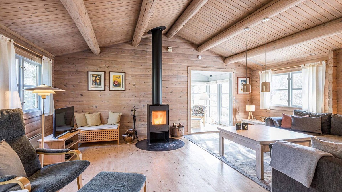 Houstrup House | 6 person holiday home in Nørre Nebel