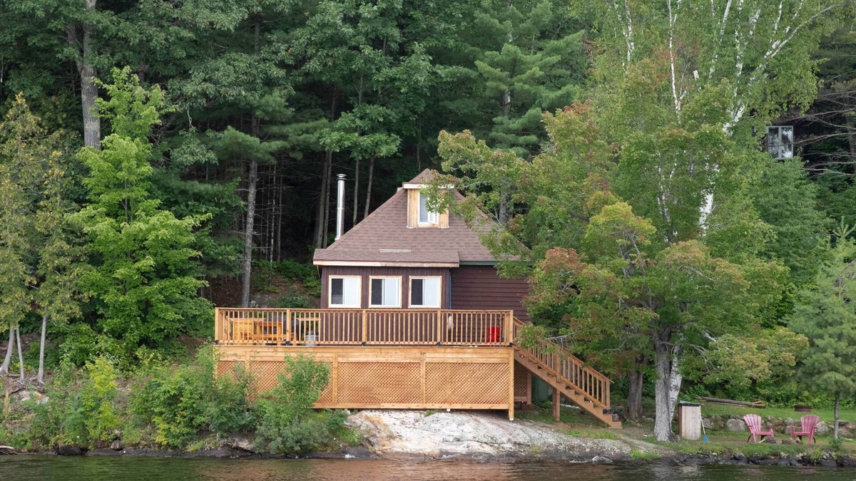 Bowman Ski Chalet | [# 6 The Lynx] Chalet overlooking the river.