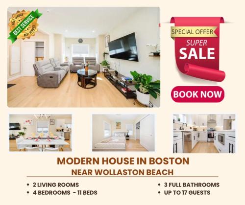 West Codman Hill - West Lower Mills Apartment | 60-1 4BR Boston - Cozy New Apt near Franklin Park
