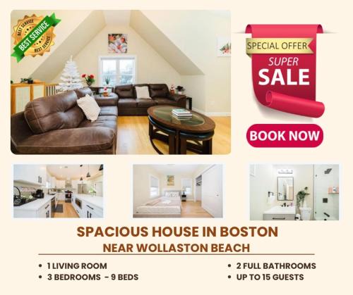 West Codman Hill - West Lower Mills Apartment | 60-3 3BR Boston - Sleek Apartment near Franklin Park