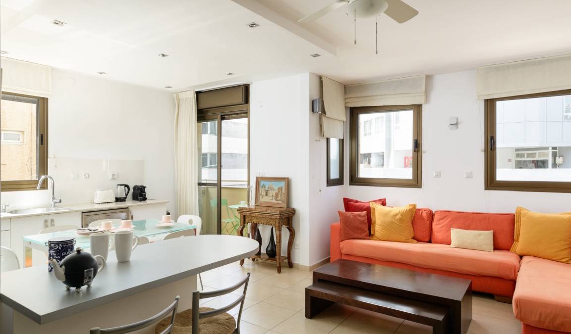 Tel Aviv Promenade Apartment | 60 m² Apartment ∙ 1 bedroom ∙ 3 guests