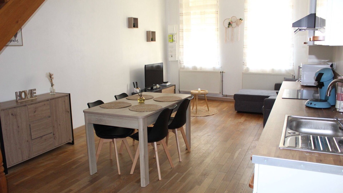 Saint-Amand-les-Eaux Apartment | 60 m2 duplex apartment in town center