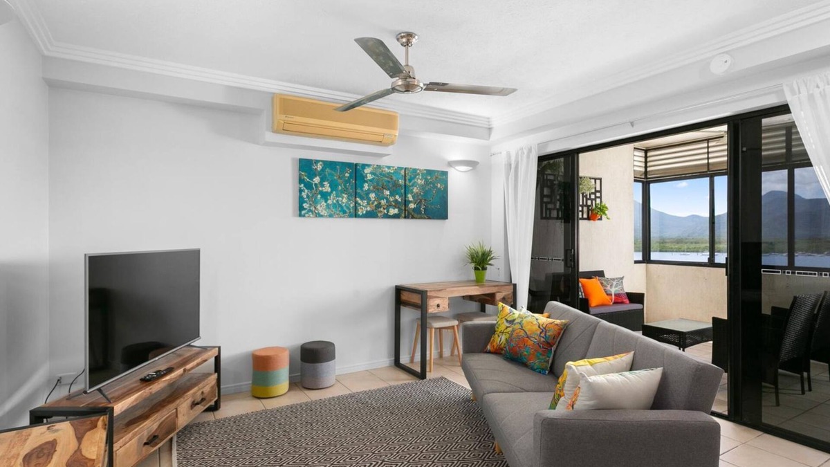Cairns Central Business District Apartment | 604 Chic City Apartment with Water Views
