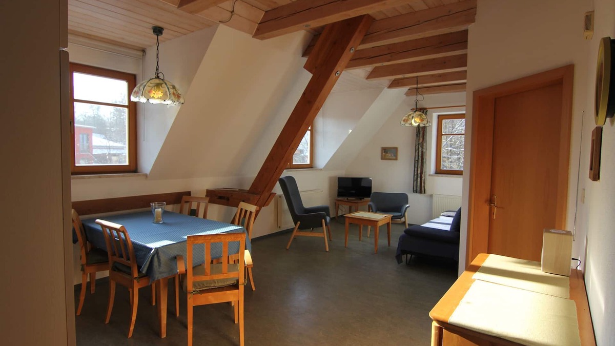 Markt Taschendorf Apartment | 63 sqm vacation paradise in the southern Steigerwald for up to 6 people