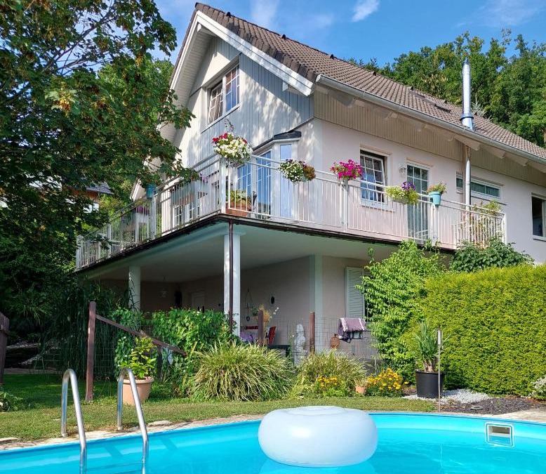 Haidershofen Apartment | 68m2 Ferienwohnung mit Pool und Garten