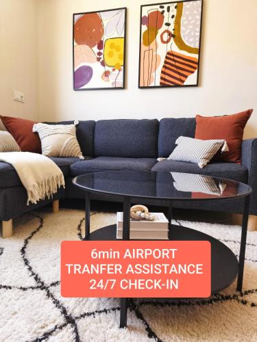 Gueznaia Apartment | 6min to Airport, Check-In 24-7, IPTV, Married couples only