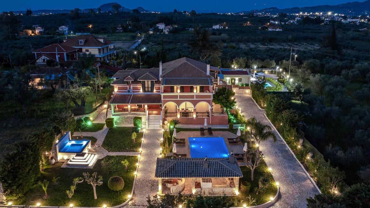 Zakynthos Villa | 7 Bedroom Villa with private pool