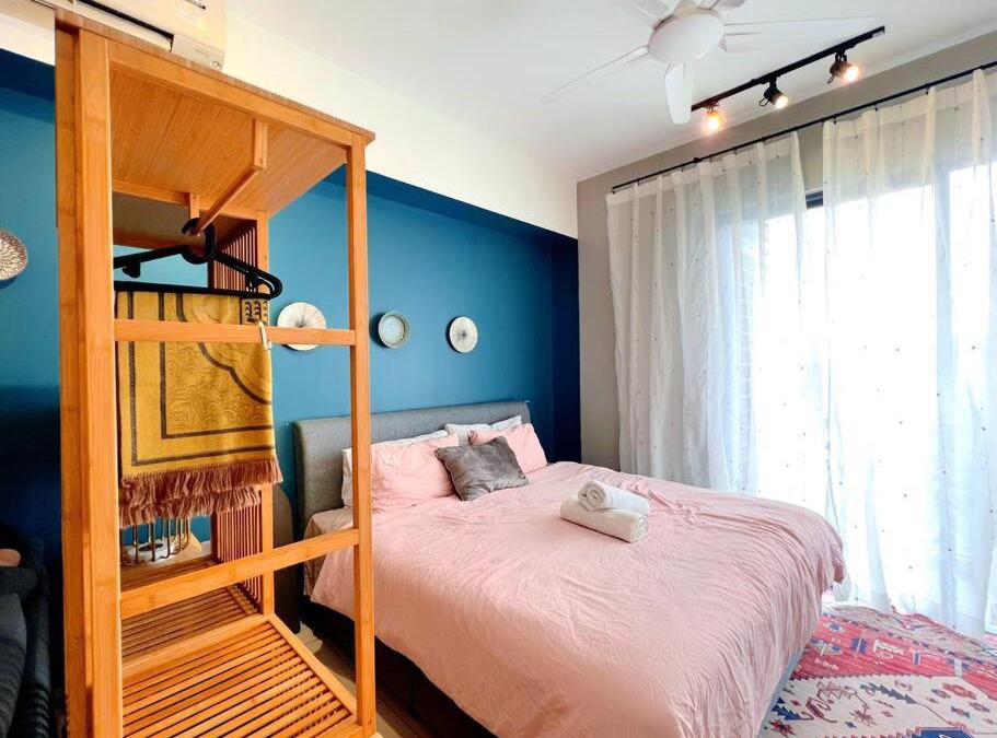 Sungai Buloh Apartment | 7 Pax Family Connecting Room D'Sara, Direct Link MRT Kampung Selamat, Near Sungai Buloh & Thomson Hospital