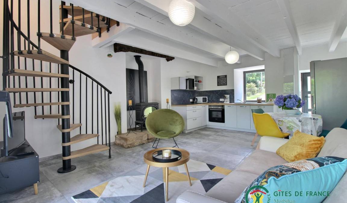 Ploermel House | 71 m² Gîte ∙ 2 bedrooms ∙ 3 guests