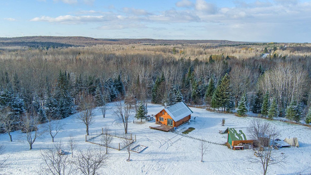 Bruce Crossing Cabin | 78 Acre Northwoods Paradise! The ultimate secluded getaway near Bond Falls!