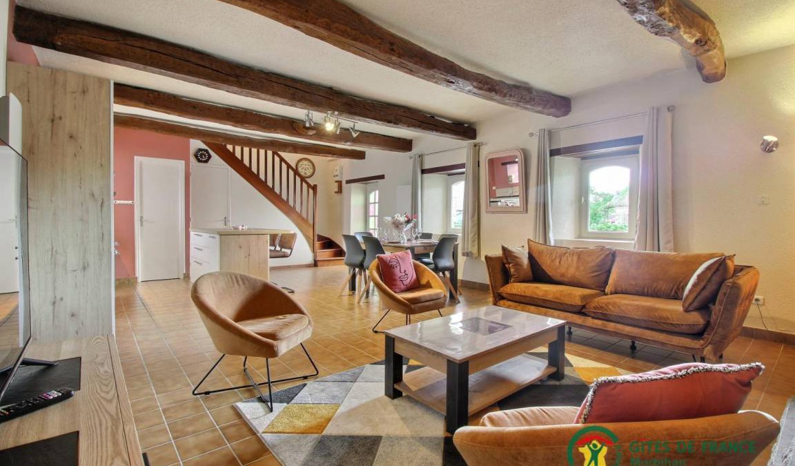 Larmor-Baden House | 80 m² Gîte ∙ 3 bedrooms ∙ 6 guests