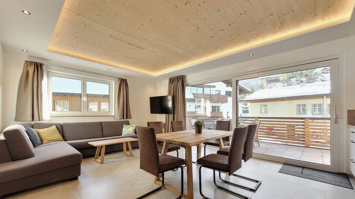 Bichlbach Apartment | 80m² modern vacation apartment with balcony, free bathing lake, 100m to the ski area