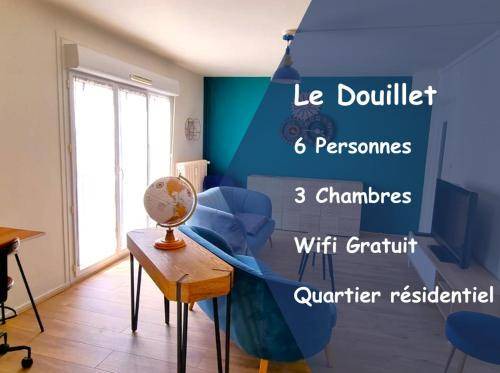 Crouy Apartment | 86 m² Apartment ∙ 3 bedrooms ∙ 6 guests