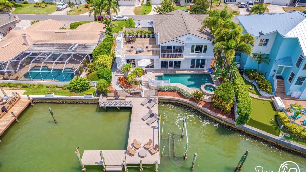 Harbor Hills House | 8BR w/Heated Pool & Waterview - Close to Beach +
