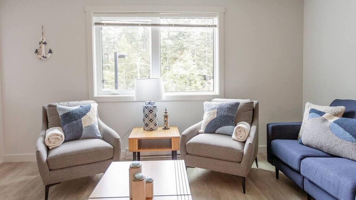 Regional District of Nanaimo Apartment | 90+ Day Escape at Blue Skies Condo