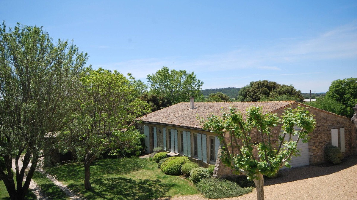 Montaren-et-Saint-Mediers House | 90m2 self-contained gîte in a pretty guest house with swimming pool