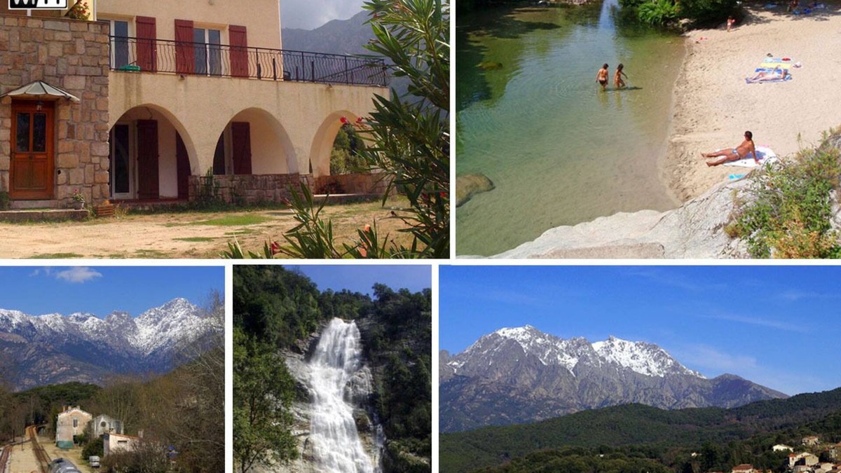 Ucciani Apartment | 95m², 3 bedrooms linen included, quiet, panoramic terrace, 25km Ajaccio