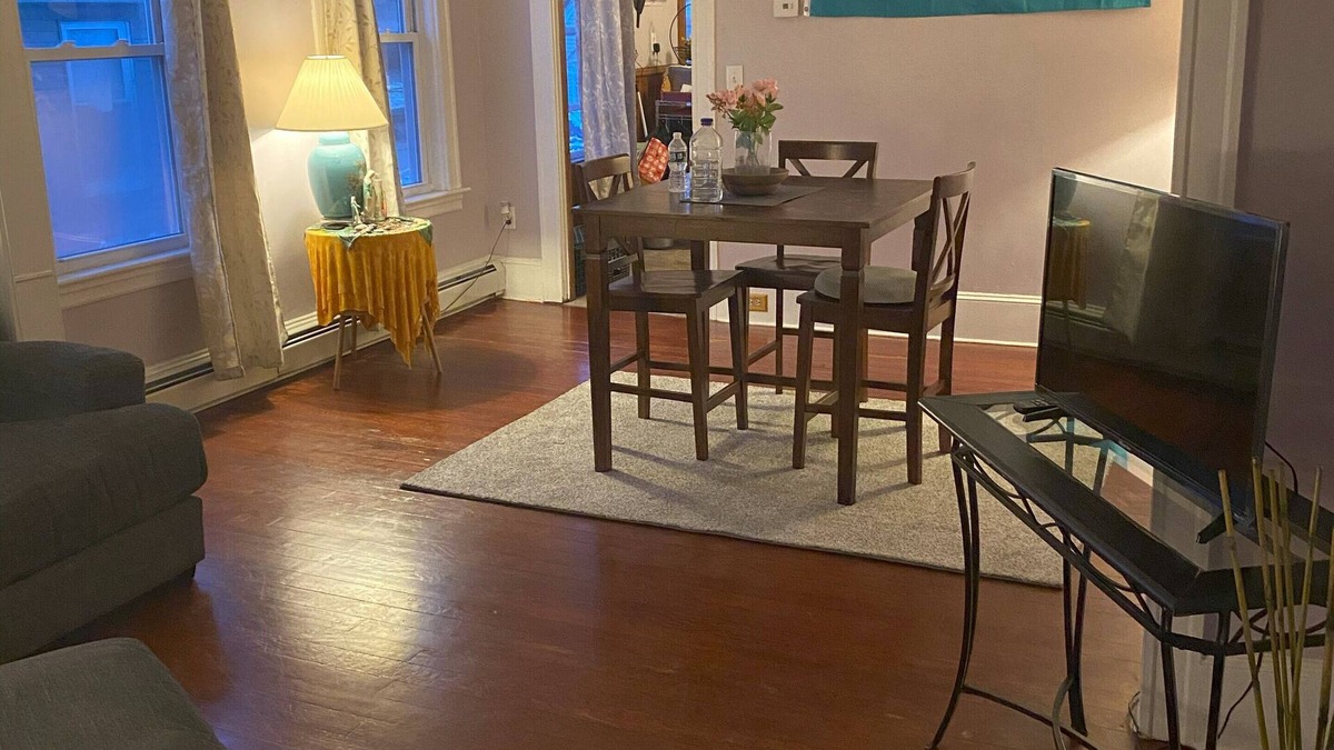 Woonsocket Apartment | A 2-bedroom apartment with WiFi and AC in a safe and kid friendly neighborhood
