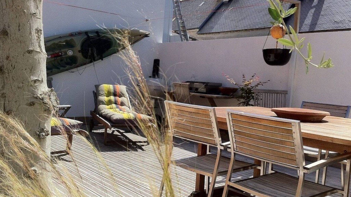 Treffiagat House | A 50 m de la Plage, Maison de Pêcheur Avec Terrasse et vue mer à 2 pas du Port